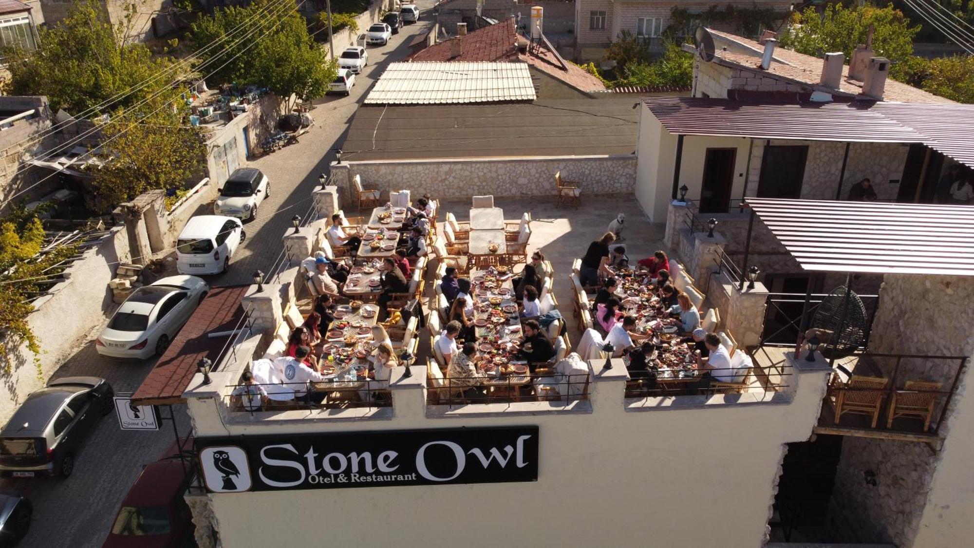 Stone Owl Otel & Restaurant Üçhisar Exterior foto