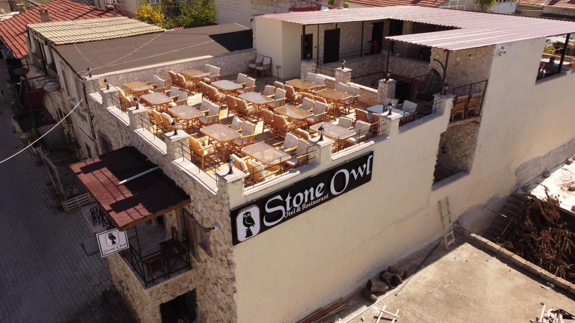 Stone Owl Otel & Restaurant Üçhisar Exterior foto