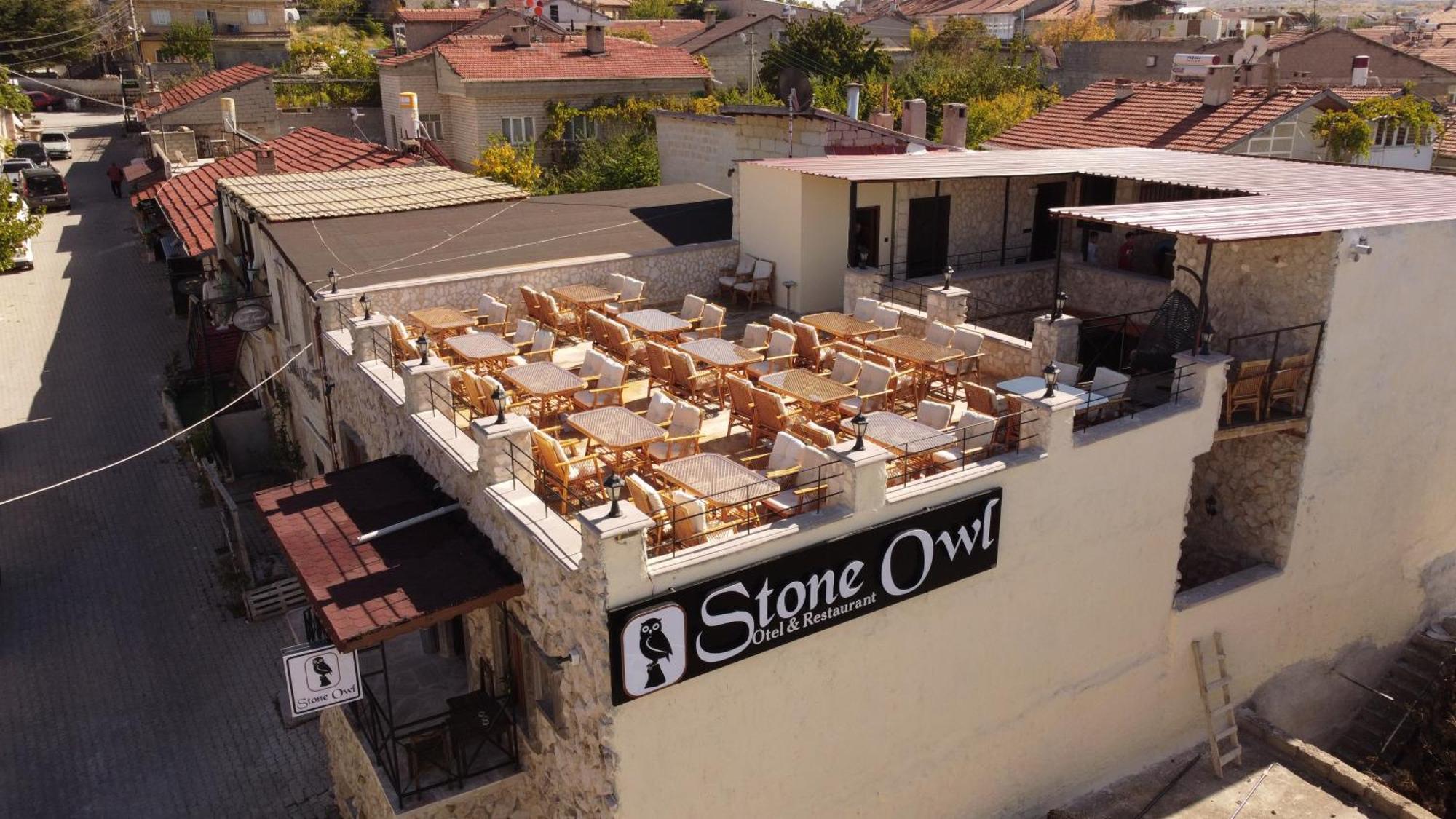 Stone Owl Otel & Restaurant Üçhisar Exterior foto
